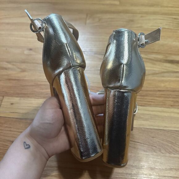 Chase + Chloe | Rosetta Platform Sandal - Picture 6 of 7